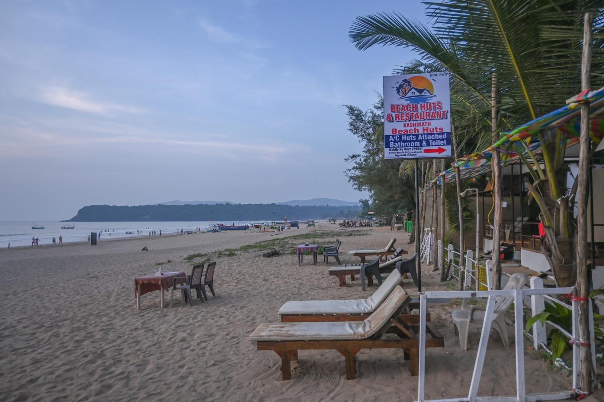 Kashinath Beach Huts Agonda Exterior foto